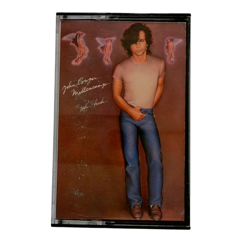 John Cougar Mellencamp Uh-Huh Cassette 1983‎ Riva Records